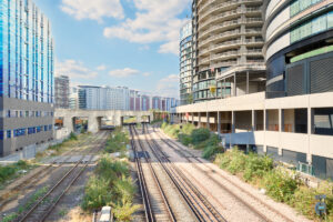 dynamic evolution of urbanization through photography battersea power station london