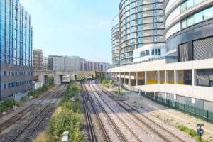 dynamic evolution of urbanization through photography battersea power station london